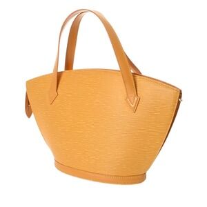 Louis Vuitton Saint Tassili Yellow Leather Epi Jacques Handbag